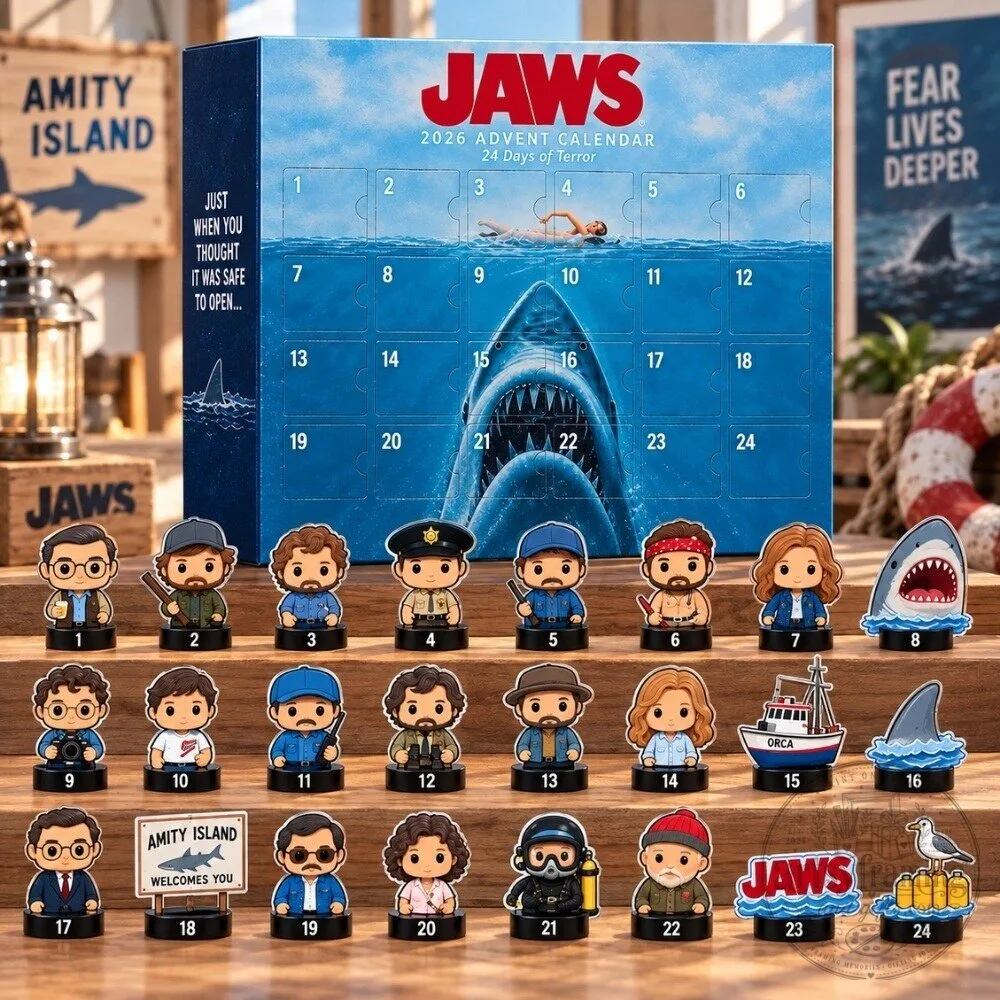 JAWS Amity Island Movie Advent Calendar 2026