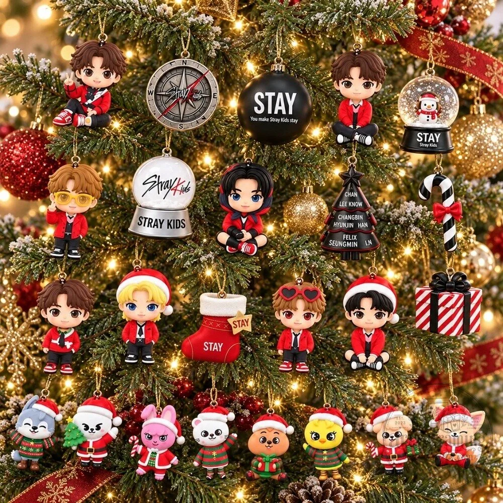 Stray Kids Holiday Advent Calendar 2026 - K-Pop Figures & SKZOO Ornaments Gift Box 5 Stray Kids Holiday Advent Calendar 2026 - K-Pop Figures & SKZOO Ornaments Gift Box