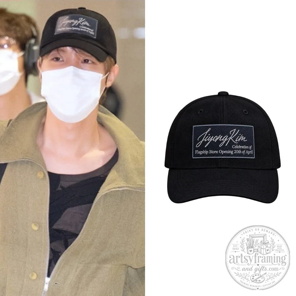 J Hope BTS BANGTAN Jiyong Kim Celebration of Flagship Store Opening 20th of AprilHat