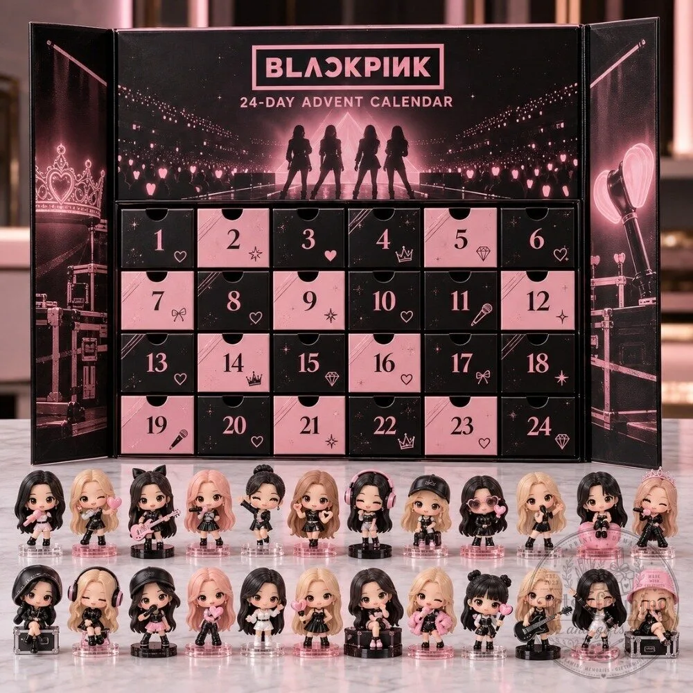 Blackpink Advent Calendar 2026 - 24 Days K-Pop Girl Group Figures Christmas Gift Box 4 Blackpink Advent Calendar 2026 - 24 Days K-Pop Girl Group Figures Christmas Gift Box